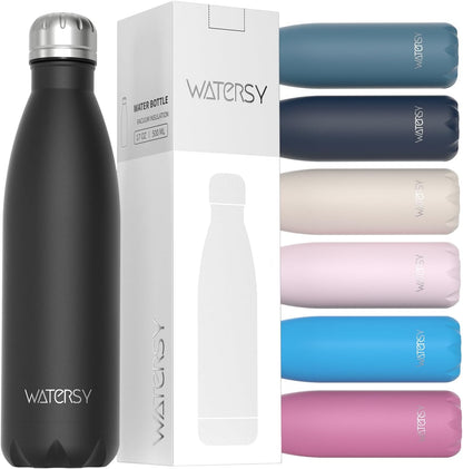 Stainless Steel water bottle,17oz Insulated Water Bottles