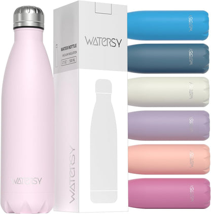 Stainless Steel water bottle,17oz Insulated Water Bottles