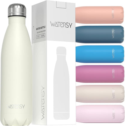 Stainless Steel water bottle,17oz Insulated Water Bottles