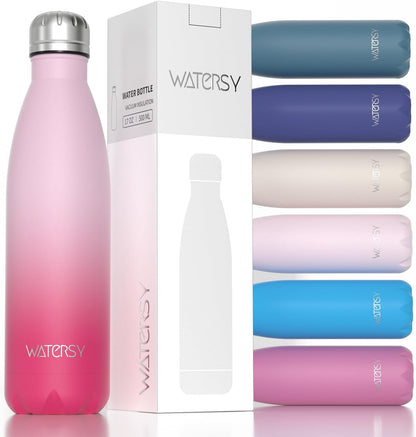 Stainless Steel water bottle,17oz Insulated Water Bottles