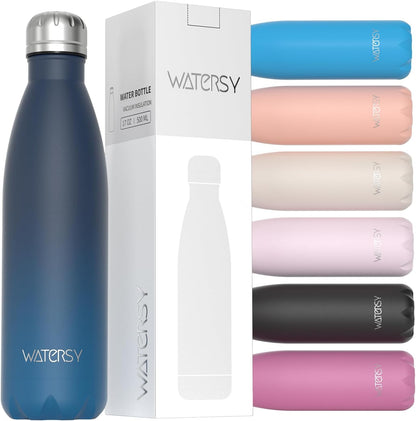 Stainless Steel water bottle,17oz Insulated Water Bottles
