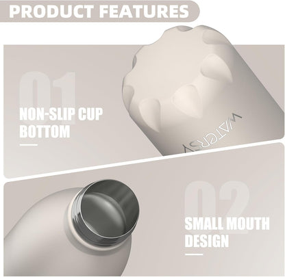 Stainless Steel water bottle,17oz Insulated Water Bottles