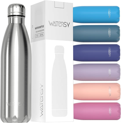 Stainless Steel water bottle,17oz Insulated Water Bottles