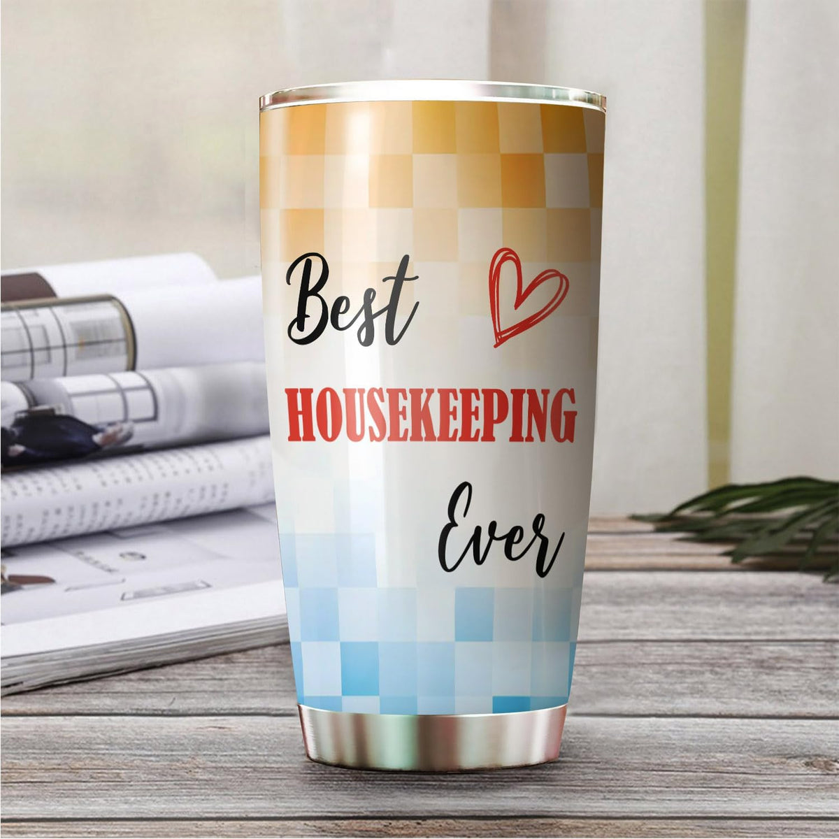 Best Caterer Ever Tumbler Stainless Steel 20oz, Office Gifts Women Men Work Friends Coworker, Driking Coffee Cup For Birthday Christmas - Colors M