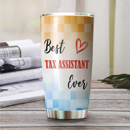 Best Caterer Ever Tumbler Stainless Steel 20oz, Office Gifts Women Men Work Friends Coworker, Driking Coffee Cup For Birthday Christmas - Colors M