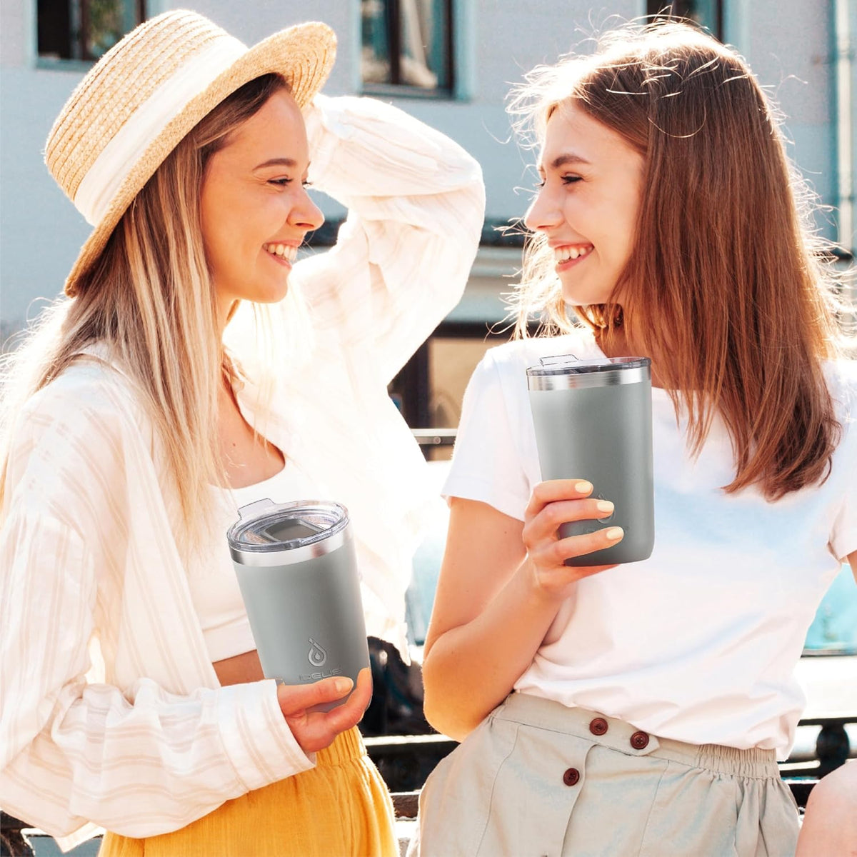 17 oz Travel Coffee Mug, Double Wall Vacuum Stainless Steel Insulated Coffee Tumbler With Lid, Splash-Proof & Cup Holder Friendly, Keeps Drinks Hot/Cold, Dishwasher Safe, Purple