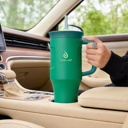 17 oz Travel Coffee Mug, Double Wall Vacuum Stainless Steel Insulated Coffee Tumbler With Lid, Splash-Proof & Cup Holder Friendly, Keeps Drinks Hot/Cold, Dishwasher Safe, Purple