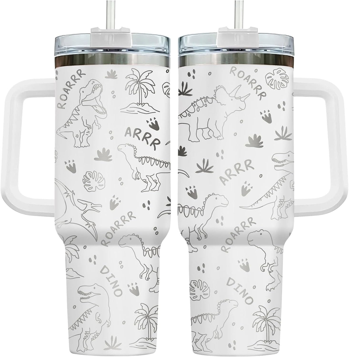 Funny Cow Forgot What Was 40 oz Tumbler with Handle, Cow Lover Gift | Ranch Lover Gift, Heifer Ranch Farmhouse Cattle Moo Barnyard Humor Witty Hilarious Comedy Tumbler