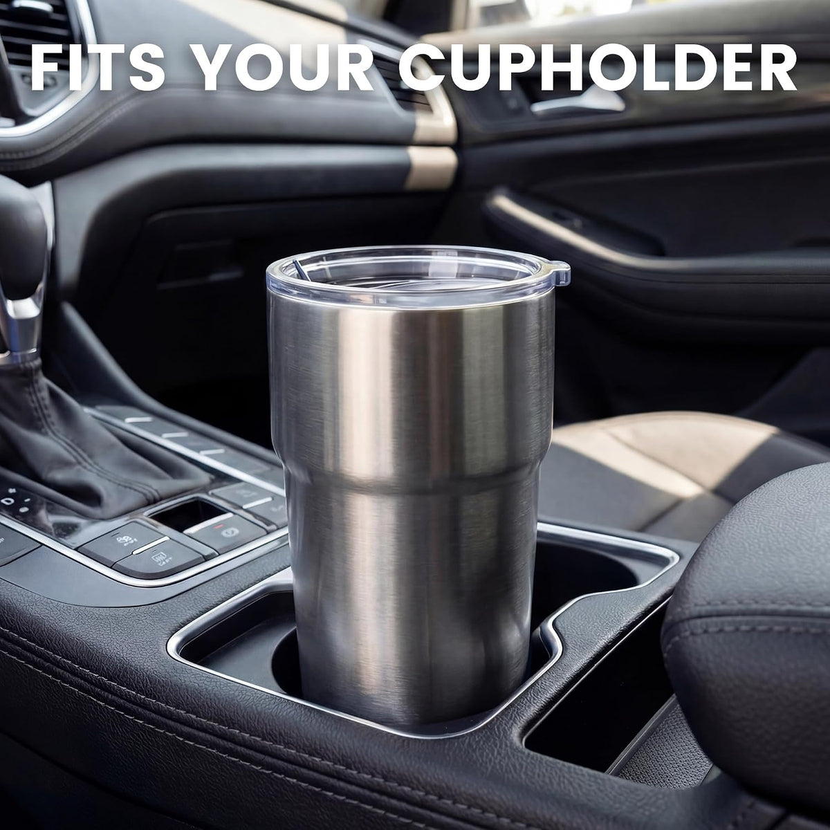 16oz Stainless Steel Tumbler Travel Coffee Mug with Lids Double Wall Insulated Coffee Cup for Home, Office, Travel Great Gift for Women (White, 1 pack)