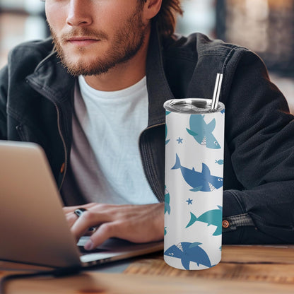 Sublimation Blanks 20 oz Tumblers Bulk Skinny Straight
