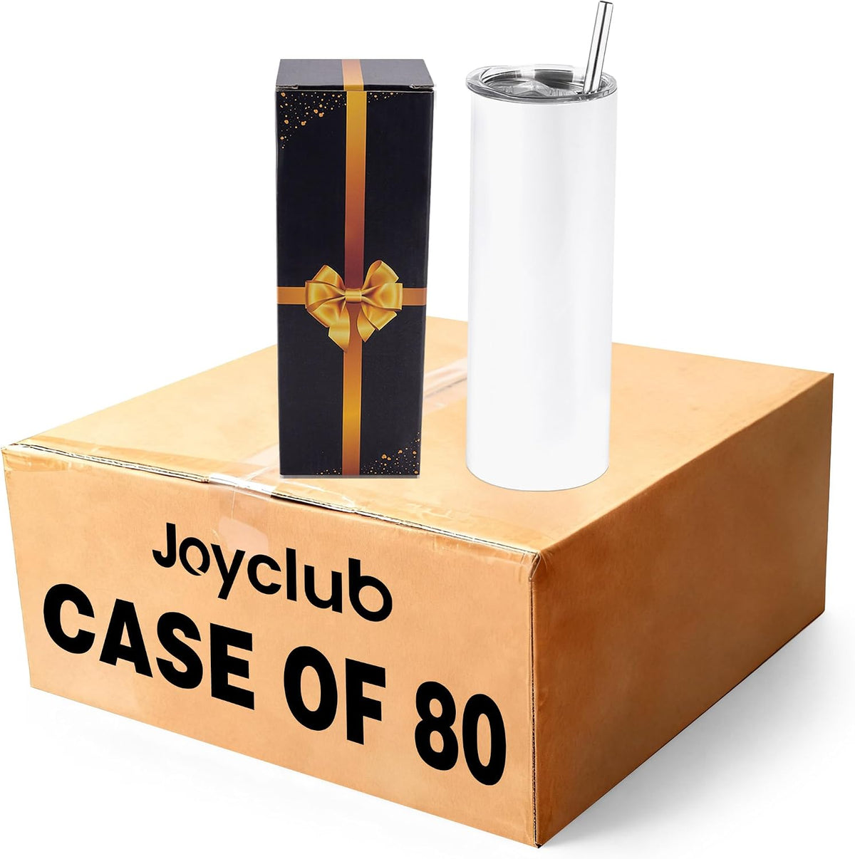 Sublimation Blanks 20 oz Tumblers Bulk Skinny Straight