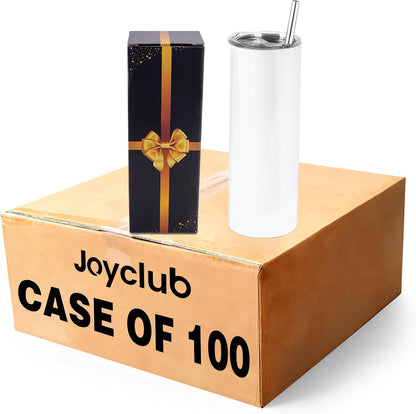 Sublimation Blanks 20 oz Tumblers Bulk Skinny Straight
