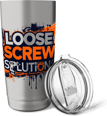 LOOSE SCREW SOLUTIONS Stainless Steel Insulated Tumbler