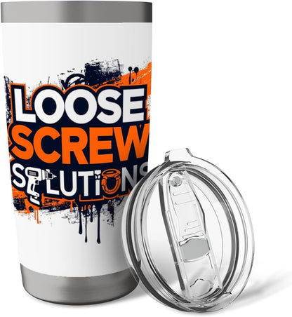LOOSE SCREW SOLUTIONS Stainless Steel Insulated Tumbler