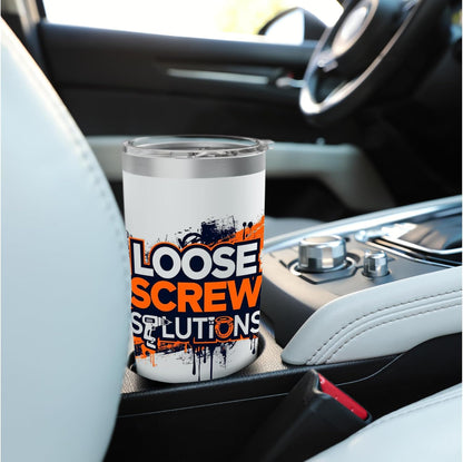 LOOSE SCREW SOLUTIONS Stainless Steel Insulated Tumbler