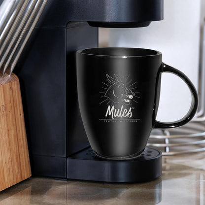 NCAA 18oz Laser Engraved Ceramic Lustre Mug - Coffee-Tea - Colors B