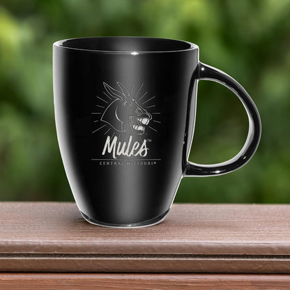 NCAA 18oz Laser Engraved Ceramic Lustre Mug - Coffee-Tea - Colors B