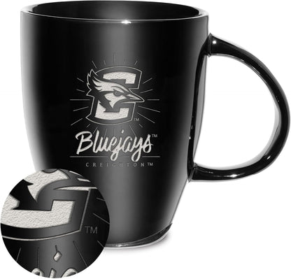 NCAA 18oz Laser Engraved Ceramic Lustre Mug - Coffee-Tea - Colors B