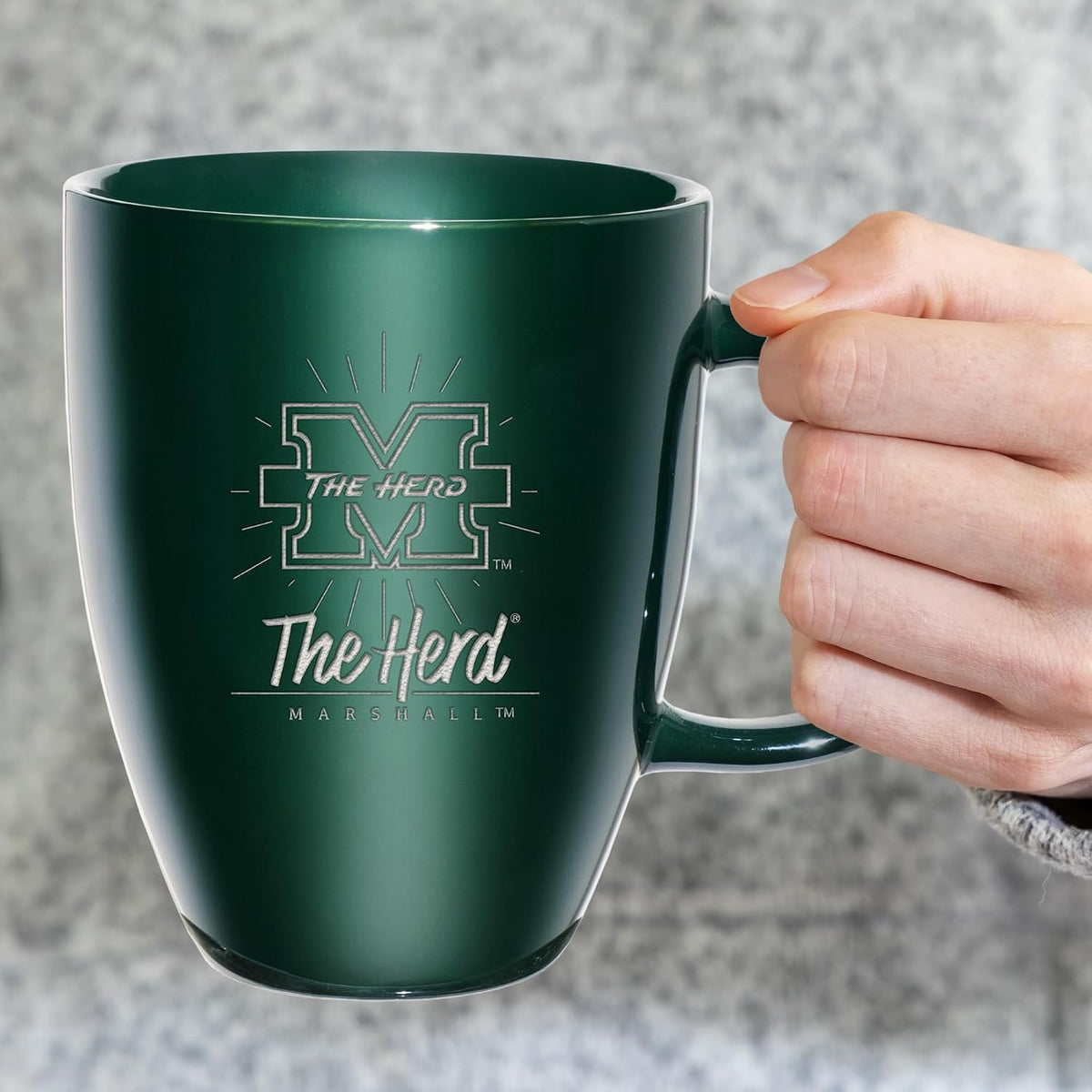 NCAA 18oz Laser Engraved Ceramic Lustre Mug - Coffee-Tea - Colors B