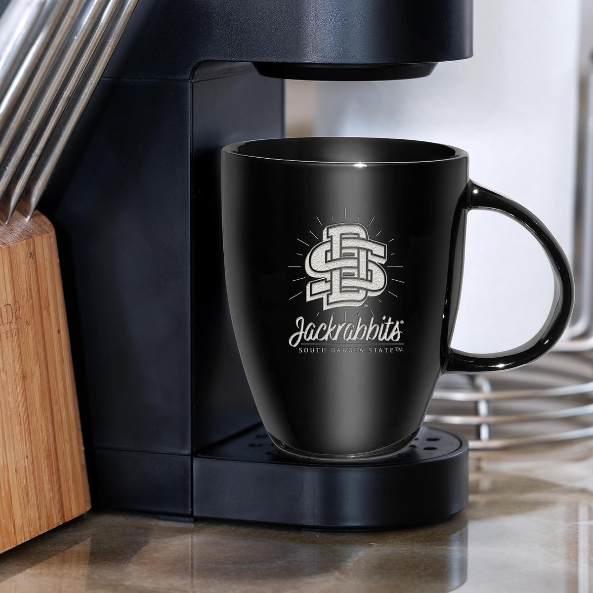 NCAA 18oz Laser Engraved Ceramic Lustre Mug - Coffee-Tea - Colors B