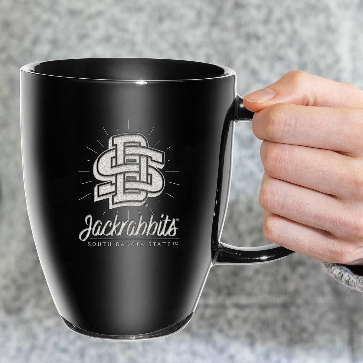 NCAA 18oz Laser Engraved Ceramic Lustre Mug - Coffee-Tea - Colors B