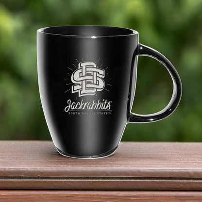 NCAA 18oz Laser Engraved Ceramic Lustre Mug - Coffee-Tea - Colors B