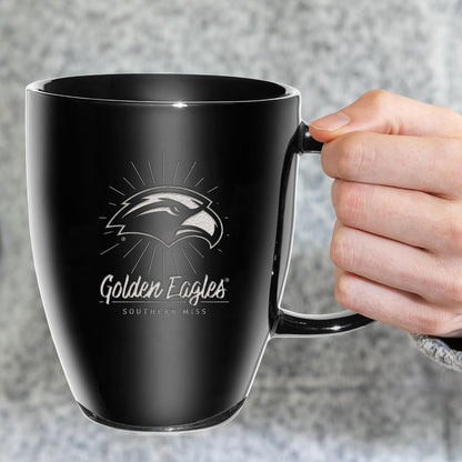 NCAA 18oz Laser Engraved Ceramic Lustre Mug - Coffee-Tea - Colors B