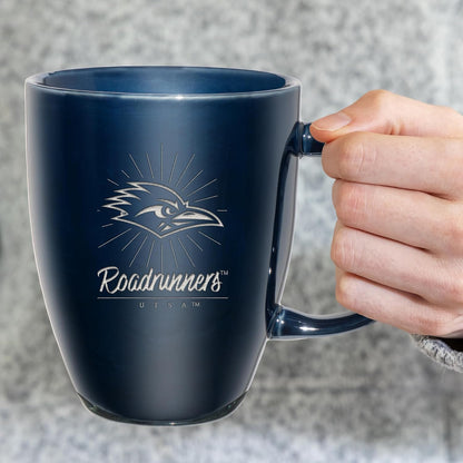 NCAA 18oz Laser Engraved Ceramic Lustre Mug - Coffee-Tea - Colors B