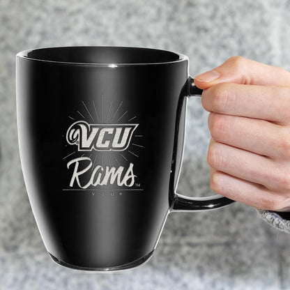 NCAA 18oz Laser Engraved Ceramic Lustre Mug - Coffee-Tea - Colors B