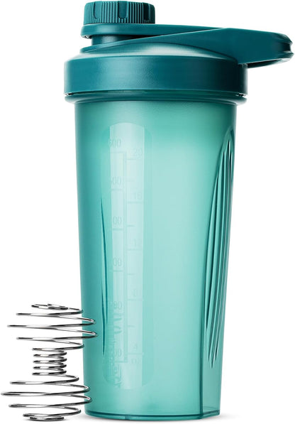 Shaker Bottles for Protein Mixes with Twist Cap, 28 oz