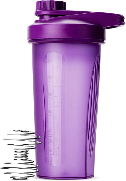 Shaker Bottles for Protein Mixes with Twist Cap, 28 oz