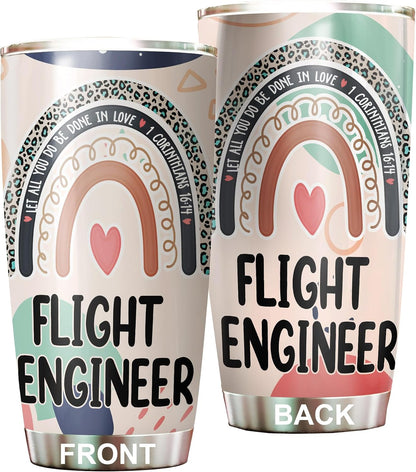 Let All You Do Be Done In Love Postal Clerk Tumbler Stainless Steel 20oz, Office Gifts Women Men Work Friends Coworker, Driking Coffee Cup For Birthday Christmas - Colors I