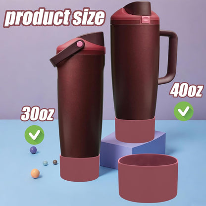 2PCS Protective Silicone Boots for Owala 30oz & 40oz FreeSip Sway