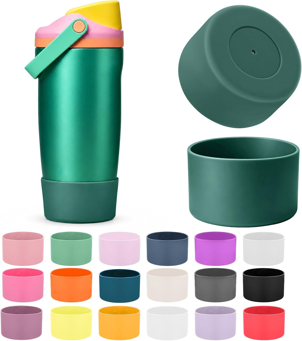 2PCS Protective Silicone Boots for Owala 30oz & 40oz FreeSip Sway
