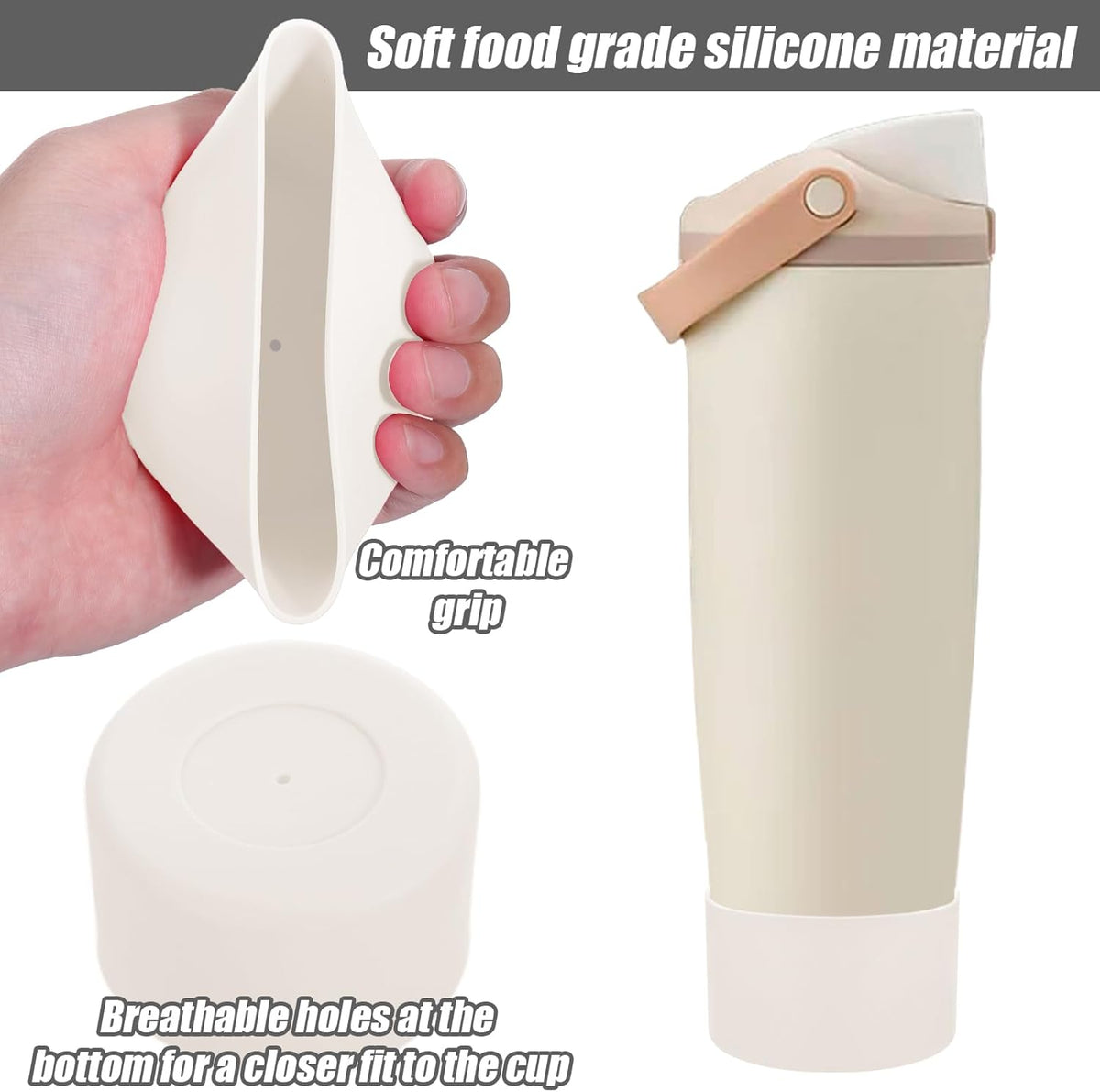 2PCS Protective Silicone Boots for Owala 30oz & 40oz FreeSip Sway