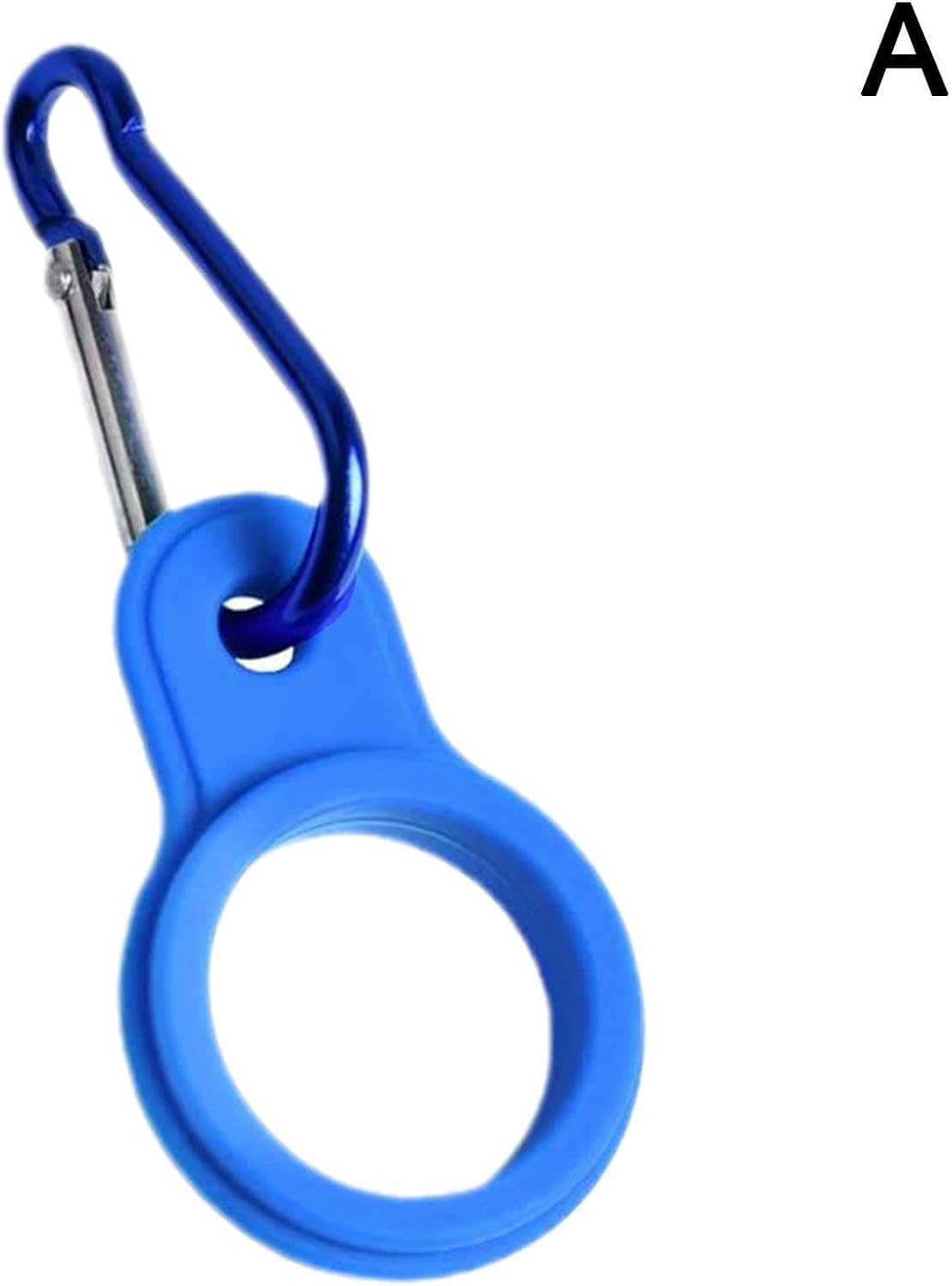 9 Pack Water Bottle Clips with Rubber Hook Hanging Carabiner Water Bottle Holder Carrier for Natural Spring Water Bottles Aluminum Water Bottles Soda Tactical Backpack Travel Camping Hiking