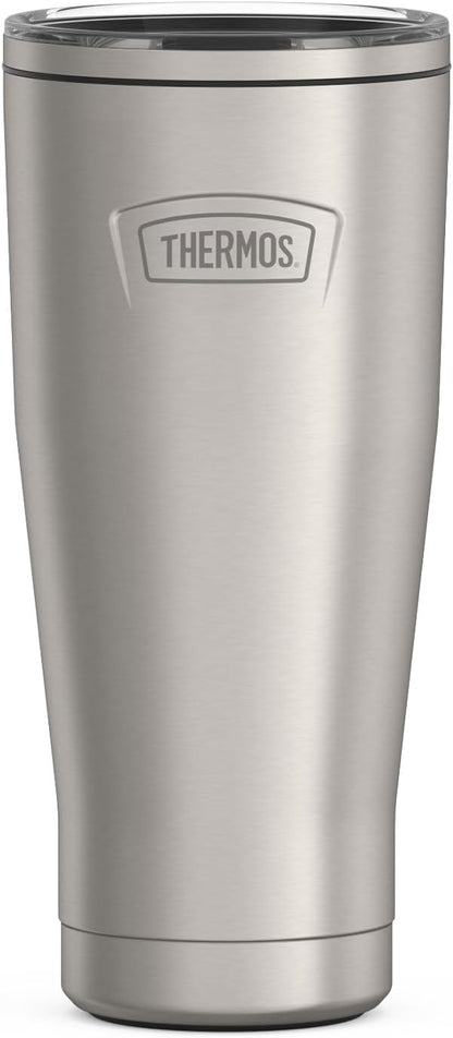 THERMOS ICON SERIES, Stainless Steel Tumbler with Slide Lock, 18 Ounce, Mystic Navy