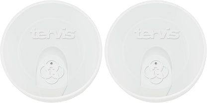 Tervis Travel Lid Made in USA Double Walled Insulated Tumbler Travel Cup Keeps Drinks Cold & Hot, Fits 16oz Tumblers, Navy