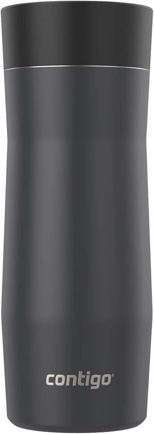 Contigo AUTOSEAL West Loop Vacuum-Insulated Stainless Steel Travel Mug with Easy-Clean Lid 12 oz Blueberry