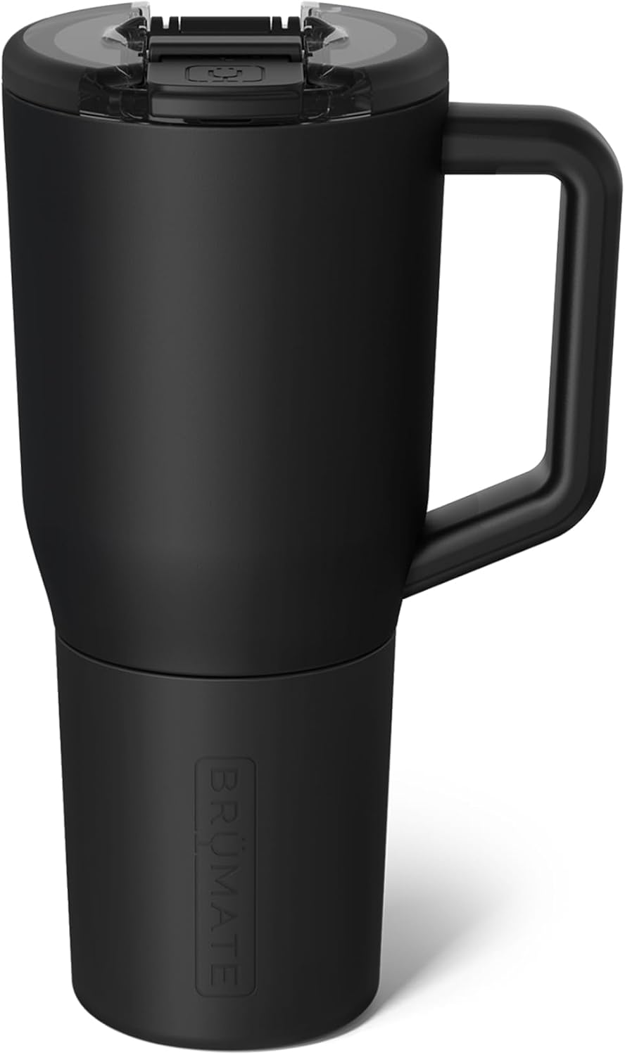 BrüMate Müv - 25oz 100% Leak Proof Insulated Coffee Mug with Handle & Lid - Stainless Steel Coffee Travel Mug - Double Walled Coffee Cup (Lilac Dusk)