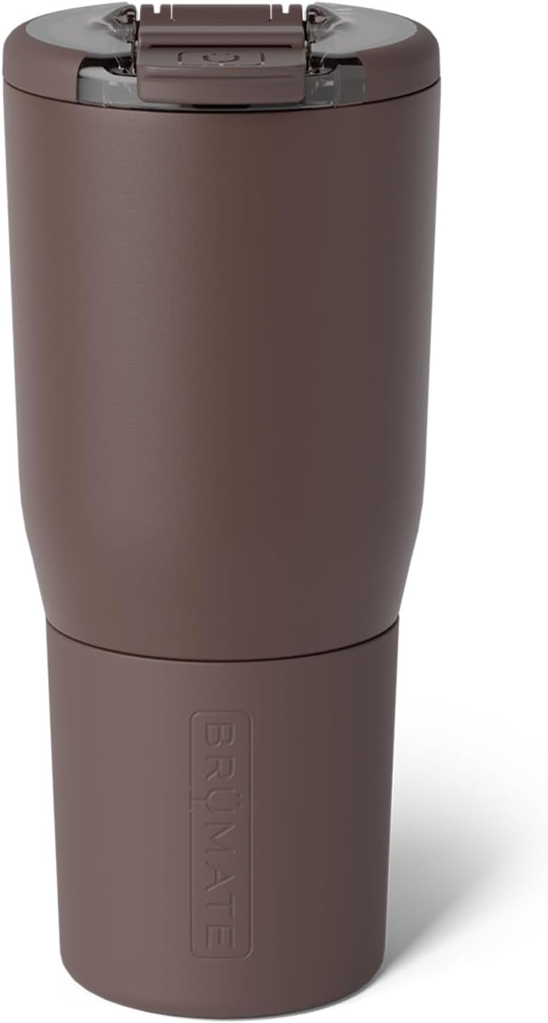 BrüMate Nav 25oz 100% Leak Proof Insulated Travel Tumbler with Magnetic BevLock™ Lid - Double Wall Cup-Holder Friendly Stainless Steel Mug (Nightfall Blue)