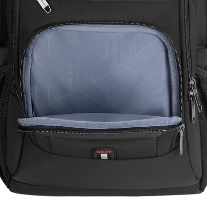 DUSLANG 17 Inch Laptop Backpack for Travel Water Resistant College Backpack for Men/Women Laptop Bag with USB Charging Port,Black - Colors A