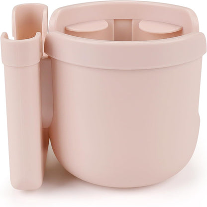 Accmor Stroller Cup Holder with Phone Holder, Bike Cup Holder, Universal Cup Holder for Uppababy Nuna Doona Strollers, 2-in-1 Cup Holder for Walker, Wheelchair, Scooter - Colors A