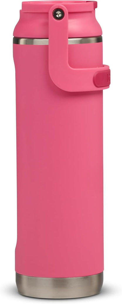 Igloo 20 oz Stainless Steel Tumbler | Sport Sipper Bottle | Thrift Pink