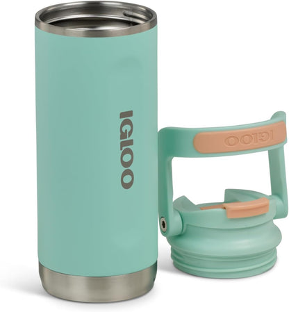 Igloo 20 oz Stainless Steel Tumbler | Sport Sipper Bottle | Thrift Pink