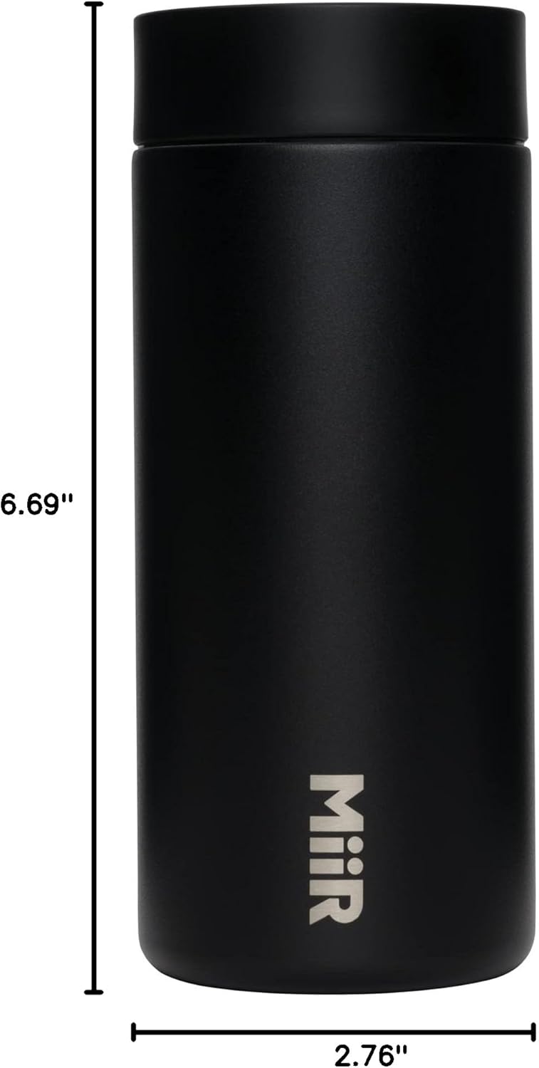 MiiR 360 Traveler, Stainless Steel Double-Wall Vacuum Insulated Tumbler - Leakproof 360 Lid for Easy Sipping on the Go; Perfect for Hot & Cold Drinks