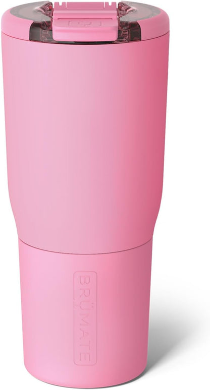 BrüMate Nav 25oz 100% Leak Proof Insulated Travel Tumbler with Magnetic BevLock™ Lid - Double Wall Cup-Holder Friendly Stainless Steel Mug (Nightfall Blue)