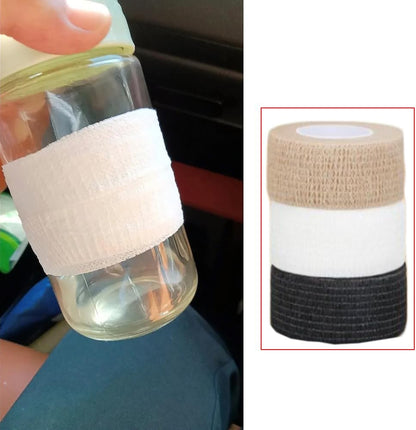 6 Pack Coffee Mug Handles Cover Handleless Cups Non Slip Grip Hot Water Drinking Glasses Insulated Wrap Anti Scald Tape Protective Covers for Glass Tumbler with Straw and Lid Travel Cups