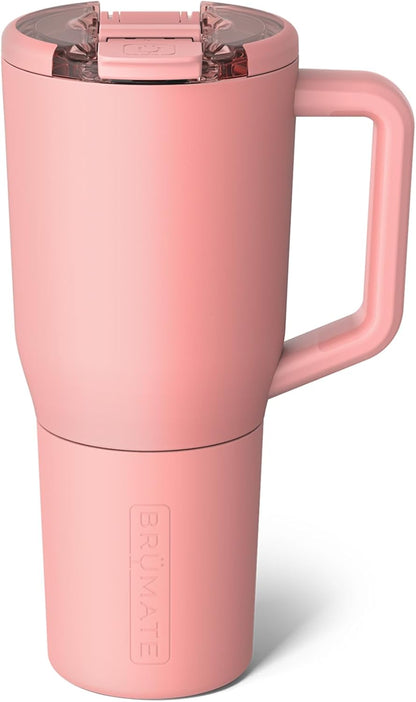 BrüMate Müv - 25oz 100% Leak Proof Insulated Coffee Mug with Handle & Lid - Stainless Steel Coffee Travel Mug - Double Walled Coffee Cup (Lilac Dusk)