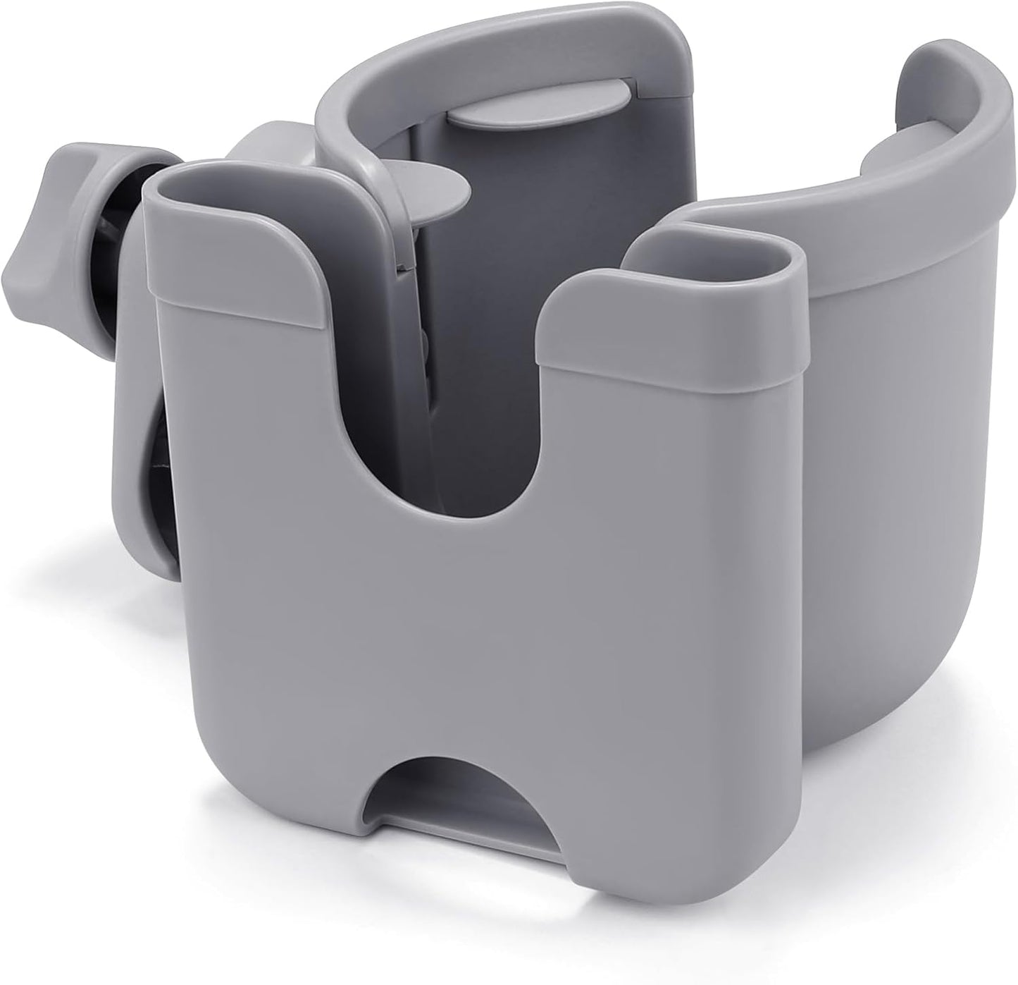 Accmor Stroller Cup Holder with Phone Holder, Bike Cup Holder, Universal Cup Holder for Uppababy Nuna Doona Strollers, 2-in-1 Cup Holder for Walker, Wheelchair, Scooter - Colors A